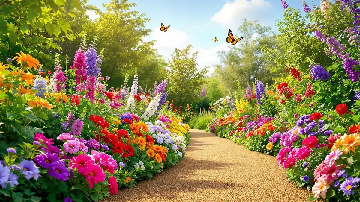 Deze buitengewone mulch voegt een vleugje magie toe aan je border, zelfs in warme periodes